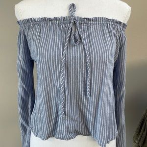 Hollister off the shoulder top